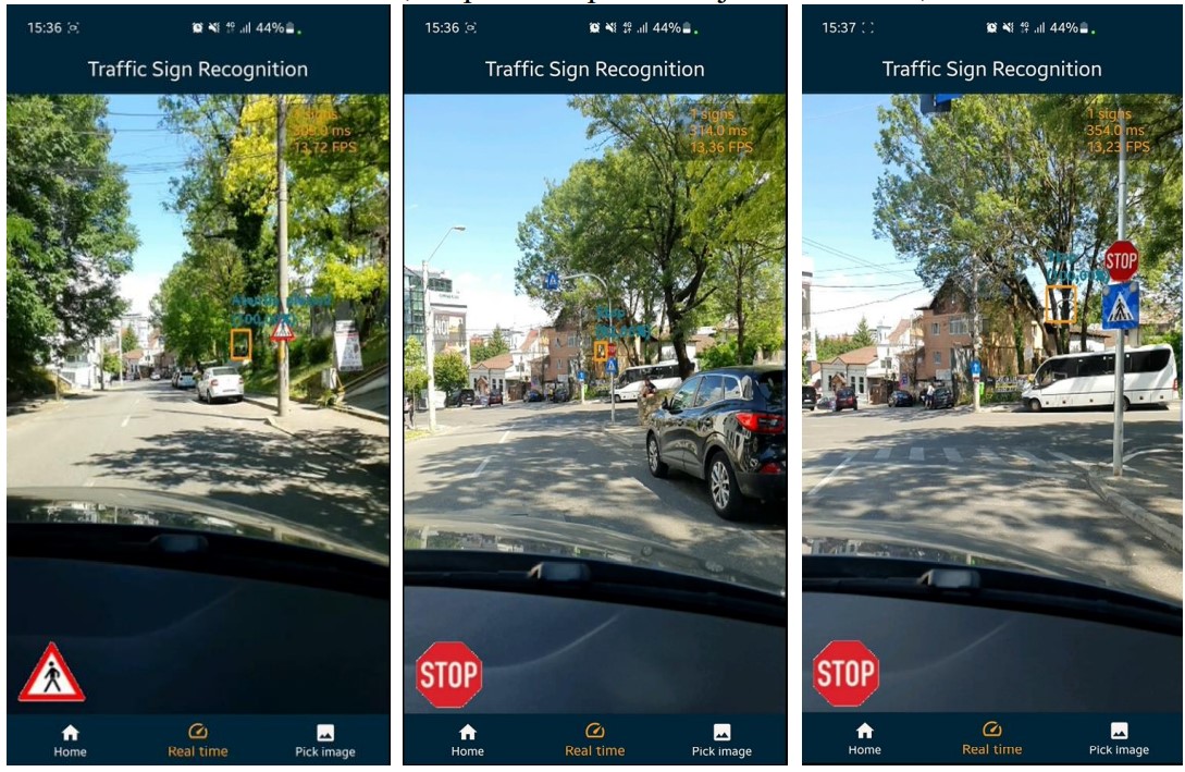 Traffic sign recognition on mobile platforms Android using Convolutional Neural Networks with reduced complexity